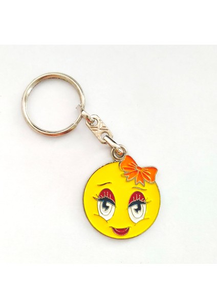 Metal Emoji Anahtarlık