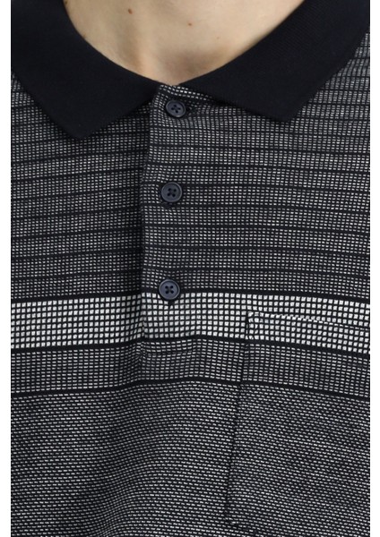 Polo Yaka Regular Fit Çizgili Sweatshirt indirimleri