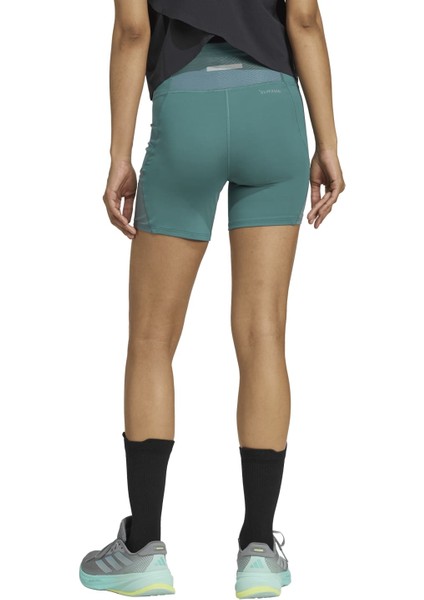 Adi365 Running Climacool+ Kadın Yeşil Koşu Taytı.-