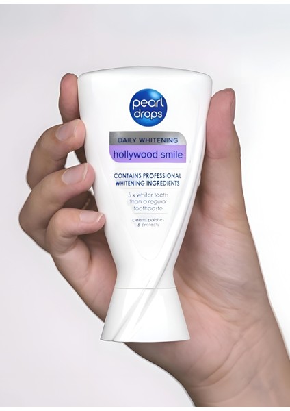 Hollywood Smile -2 Adet .Aktif Oksijen Ve Gelişmiş Formülü ile 5 Ton Kadar Beyazlatıcı Diş Macunu 50ml. indirimleri
