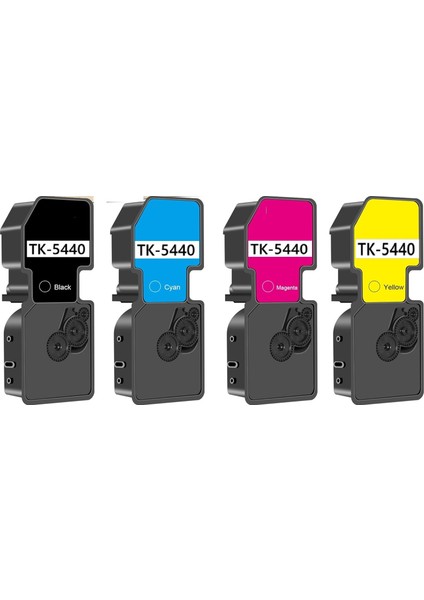 TK-5440 TK5440 Kyocera Ecosys PA2100CWX,PA2100CX Yazıcı Uyumlu Çipli Muadil Toner Seti 4 Renk Çipli modelleri