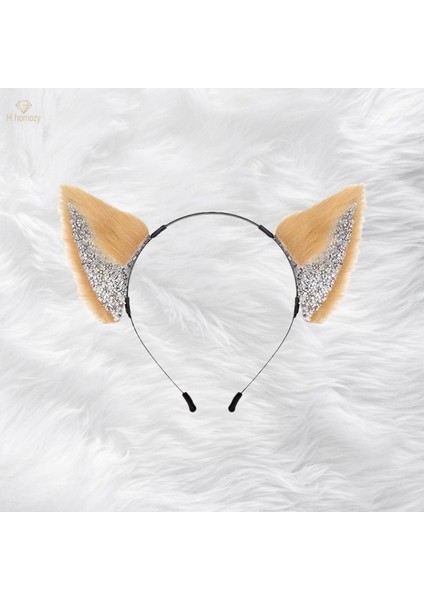 -Kafa Bandı, Saç Bandı, Şapkalar, Sevimli Şapkalar, Hafif, Moda, Parti Için Hayvan, Fotoğraf Aksesuarları, Festival, Yetişkin, , Haki (Yurt Dışından)