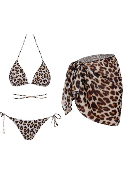 Pareolu Brezilya Bikini Takım