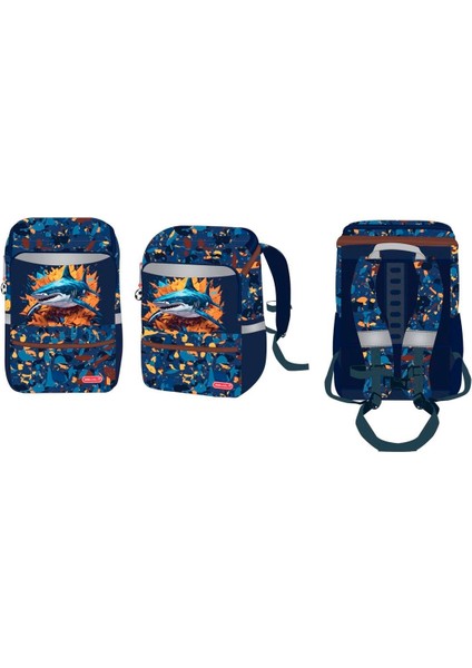 Shark Ergonomik Okul Çantası 405-79