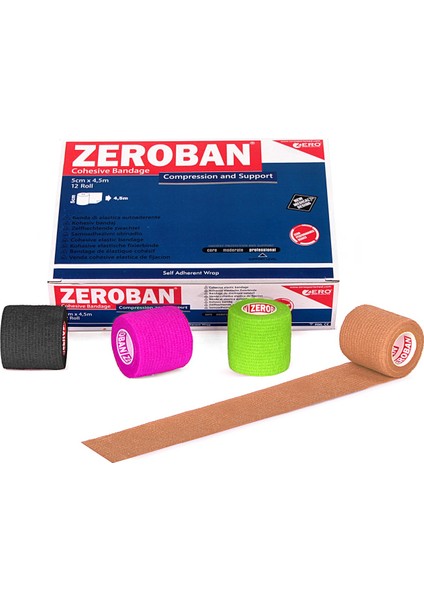 Zeroban Ten - 5cm X 4,5 M Coban Bandaj modelleri