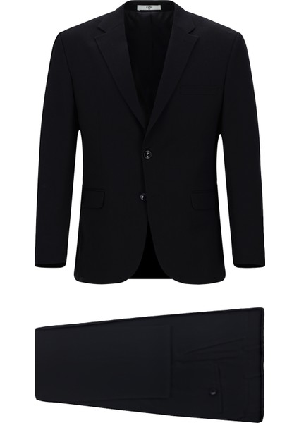 Slim Fit Dar Kesim Klasik Takım Elbise