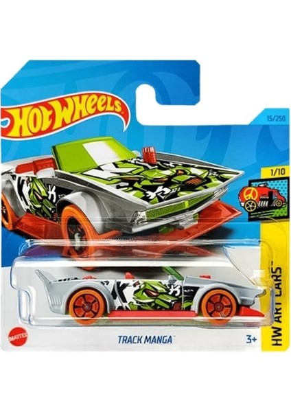 Tekli Arabalar HKK14 2023 015/250 Hw Art Cars Track Manga modelleri