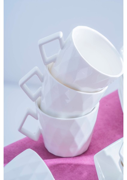 Diamond 6 Kişilik 33 Parça Porselen Kahvaltı Takımı modelleri