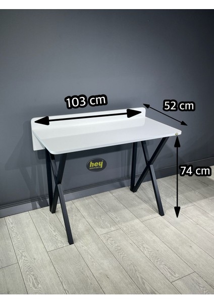 Hey Ayça Çalışma Masası Ofis Bilgisayar Masası + Tabureli 103 cm fiyatları