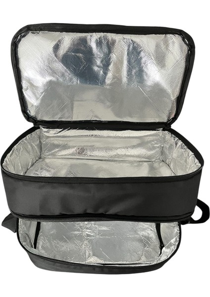 23 Lt Iki Katlı Termal Soğutucu Çanta -Sıcak Soğuk Tutan Yalıtımlı Outdoor Kamp Piknik Buzluk modelleri