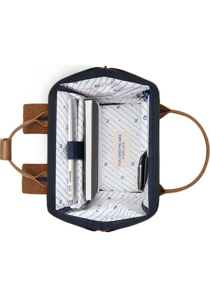 Canton Recycled Velvet Unisex Sırt Çantası