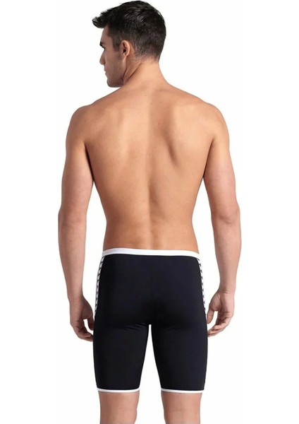 Men's Arena Icons Swim Jammer Solid Erkek Yüzücü Mayo Siyah fiyatları