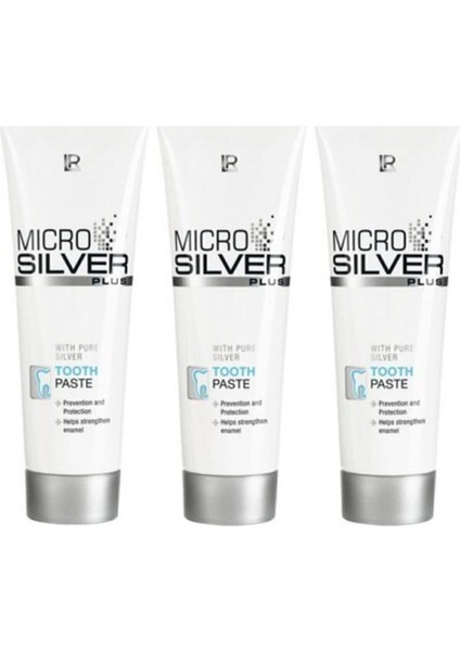 Lr Aloe Vera Microsilver Plus Diş Macunu 75ML + 3 Adet