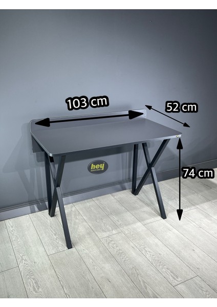 Hey Ayça Çalışma Masası Ofis Bilgisayar Masası + Tabureli 103 cm fiyatları