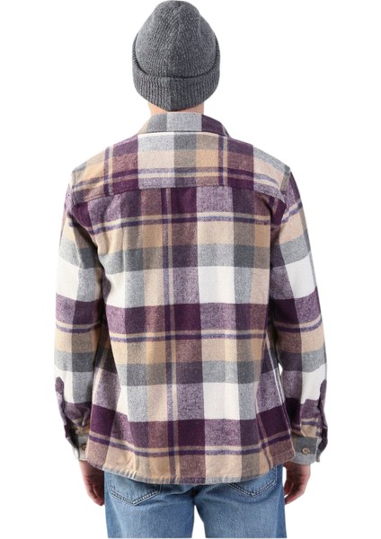 Düğmeli Yaka Kahve Erkek Gömlek Urtıca modelleri