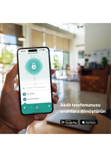 Akıllı Motorlu Kapı Kilidi Sesli Komut Uyumlu Parmak Izi Kullanımlı Smart Lock X8070