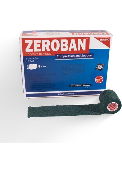 Zeroban 5cm x 4,5m Green