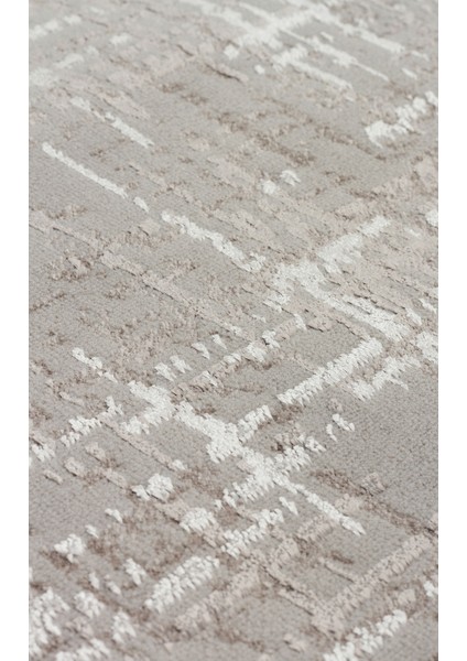 Iklin Gri Modern Etnik Desenli Pamuk Hav Vermeyen Leke Tutmayan Kolay Temizlenen Yumuşak Makine Salon Yolluk Mutfak Halı fırsatları