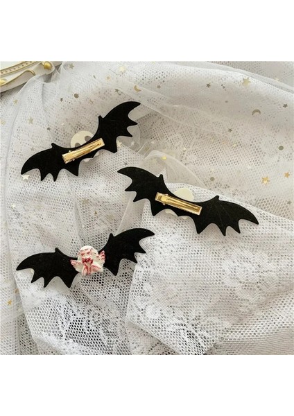 1/2/4 Adet Gotik Yarasa Kanatları Saç Tokası S Kızlar Için Koyu Stil Şeytan Göz Şeytan Kafatası Yarasa Saç Tokası Cadılar Bayramı Partisi Saç Aksesuarları (Yurt Dışından) modelleri