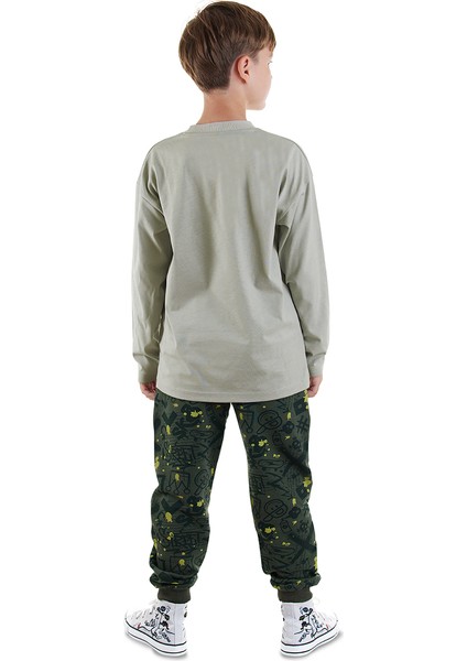 Timsah Oversize Erkek Çocuk T-Shirt Pantolon Takım fiyatları