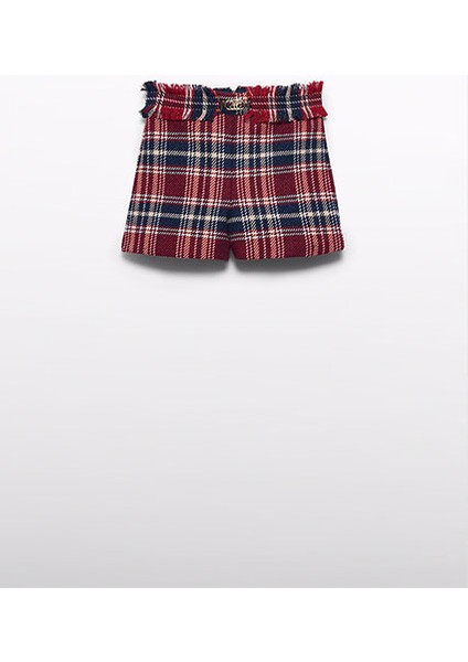 Abel Lula Kız Çocuk Ekose Şort 5712 fiyatları