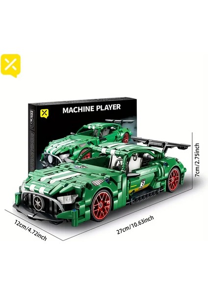 Spor Araba Yeşil- Model Araç 1/18 Ölçekte fiyatları