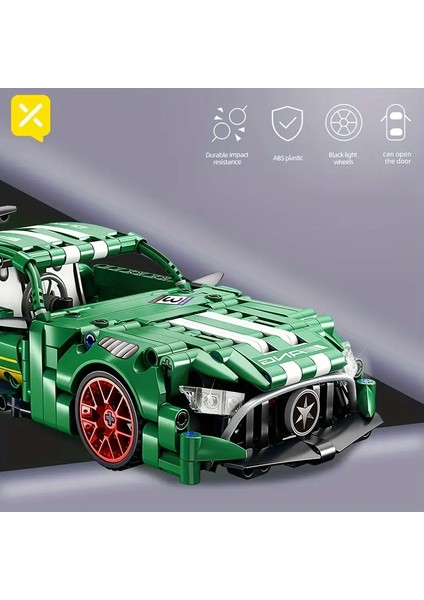 Spor Araba Yeşil- Model Araç 1/18 Ölçekte fırsatları