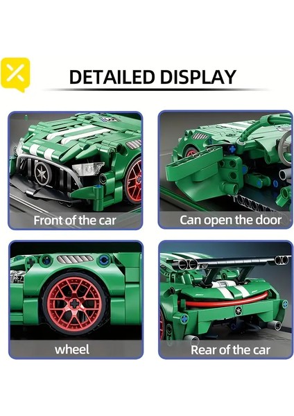 Spor Araba Yeşil- Model Araç 1/18 Ölçekte indirimleri