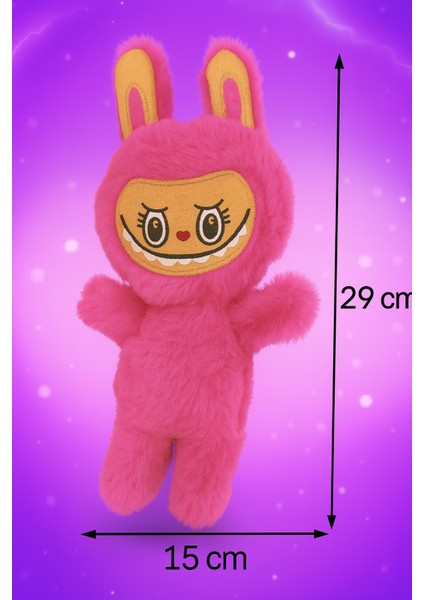 Labubu Peluş Bebek Dekoratif Yastık, Uyku Arkadaşı Labubu Oyuncak modelleri