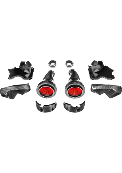 Bmw M5 F90 / M8 F92 Karbon Intake Kit V2 (Shrouds Dahil)