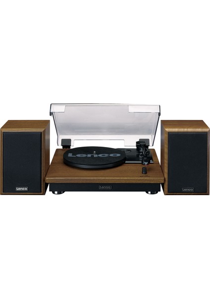 Pikap LS-100 Wd Bluetoothlu Hoparlörlü Ahşap Plak Çalar