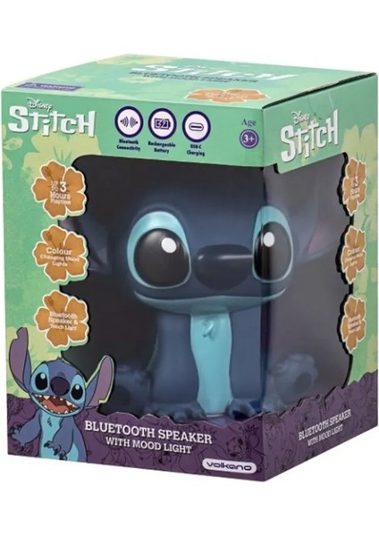 Stitch Işıklı Bluetooth HOPARLÖR-DY-50010-ST fırsatları