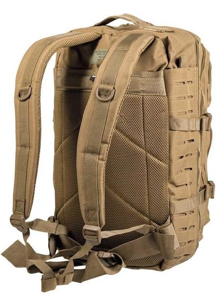 Mıl-Tec Laser Cut Assault Sırt Çantası (36L) -Coyote fiyatları