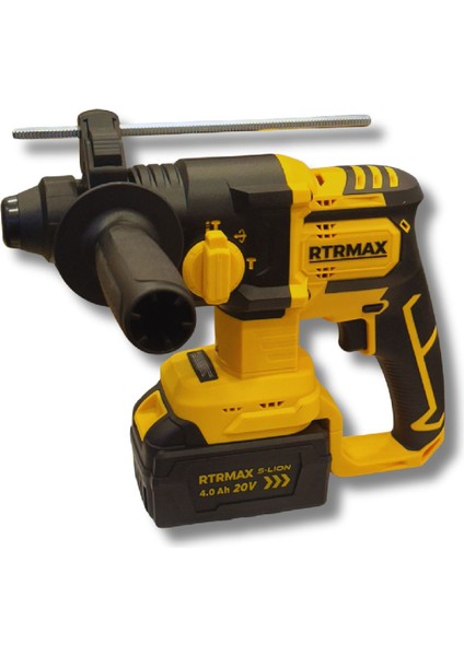 Rtrmax RTS5040 Akülü Pnömati̇k Kirici-Deli̇ci̇ Kömürsüz 1.8j 20MM 2x4 Ah Akü S-Lion fiyatları