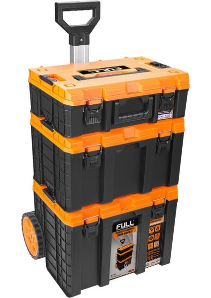 Case Serisi 3 Katlı Tekerlekli Takım Çantası