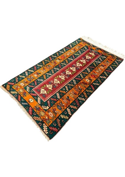 El Dokuma Sıfır Bozalan Milas Halısı 110X200 Kök Boya Yün Halı modelleri
