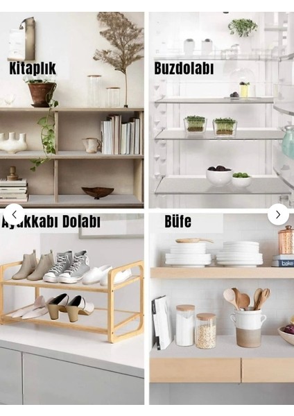 2 Adet 45CM x 5 Metre Kaydırmaz Raf Örtüsü Pvc Kaymaz Mutfak Raf Örtüsü Kaymaz Örtü fiyatları