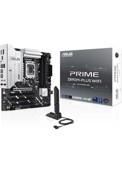 Prıme Z890M-PLUS Wıfı Intel Z890 Soket 1851 Ddr5 8400MHZ (Oc) M.2 Anakart fiyatları