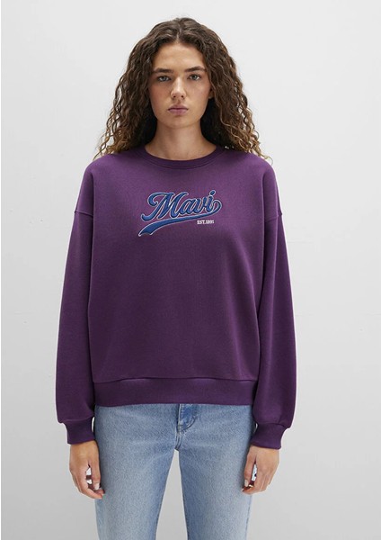 Kadın Mürdüm M1S10419-70679 Sweatshirt fiyatları