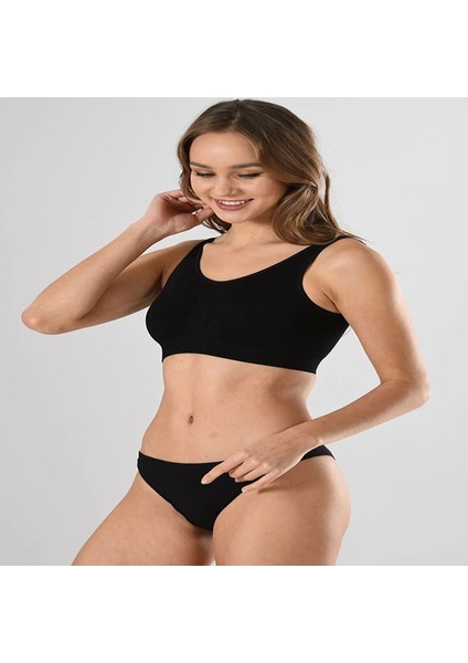 11027 Kalın Askılı Pedli Bustiyer