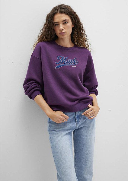Kadın Mürdüm M1S10419-70679 Sweatshirt modelleri