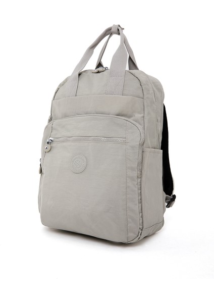 Unisex Suya Dayanıklı Krinkıl Kumaş Sırt Çantası ve Cüzdan Tipi Askılı Kalemlik modelleri