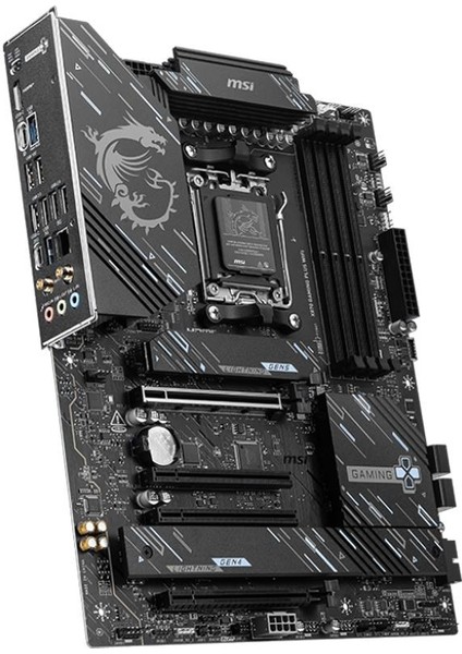 Msı X870 Gamıng Plus Wıfı Amd X870 Soket Am5 Ddr5 8200MHZ(OC) M.2 Anakart fiyatları