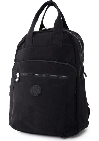 Unisex Suya Dayanıklı Krinkıl Kumaş Sırt Çantası ve Cüzdan Tipi Askılı Kalemlik modelleri