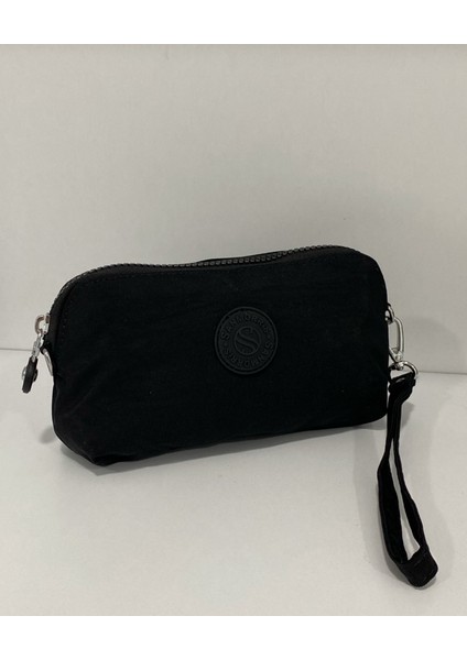 Unisex Suya Dayanıklı Krinkıl Kumaş Sırt Çantası ve Cüzdan Tipi Askılı Kalemlik fırsatları