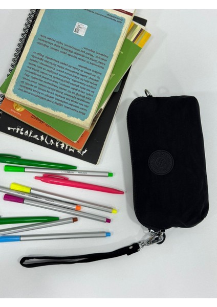 Unisex Suya Dayanıklı Krinkıl Kumaş Sırt Çantası ve Cüzdan Tipi Askılı Kalemlik indirimleri