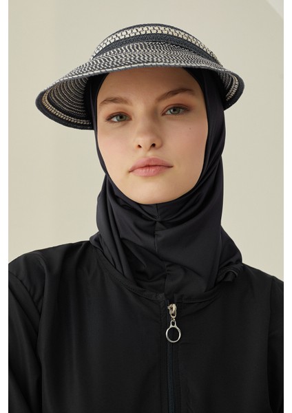 Siyah Modern Tesettür Mayo modelleri