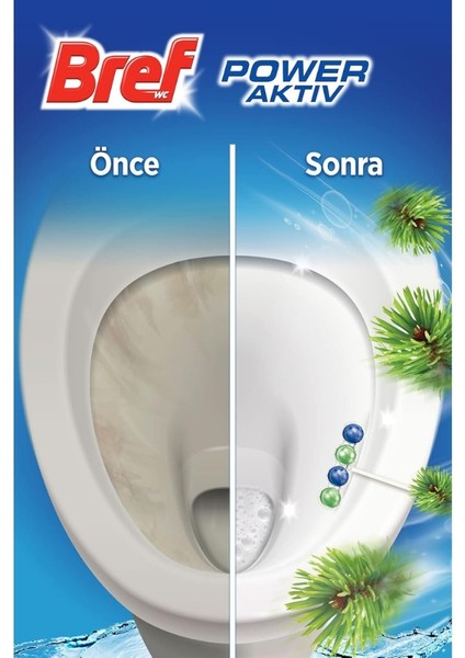 Klozet Kokusu, Power Aktif, 100 Gr, Ikili 8 Top, Çam Kokulu fiyatları