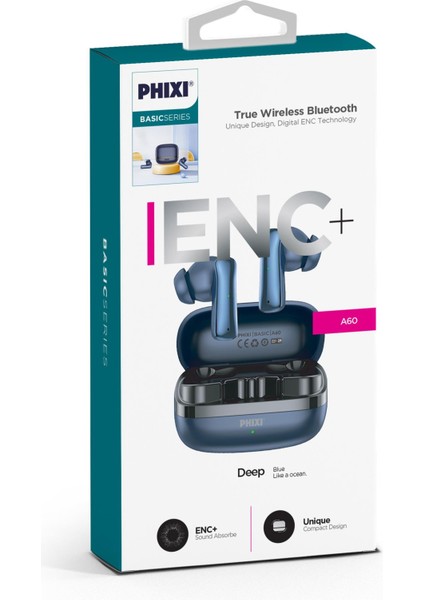 Basic A60 Enc Usb-C Hızlı Şarj Destekli Bluetooth Kulaklık fiyatları