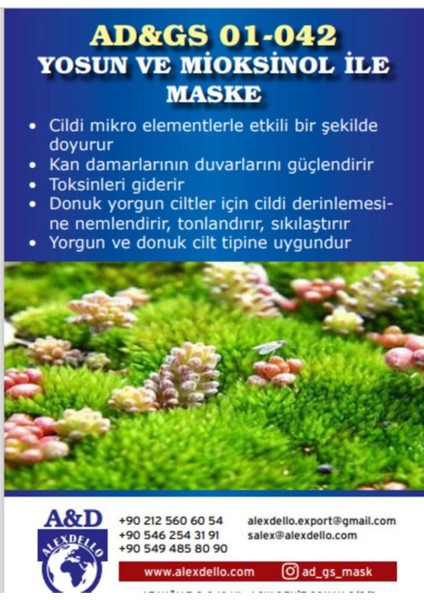 Yosun ve Mioksinol ile Maske